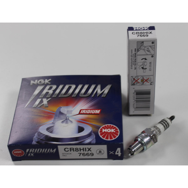 NGK NGK Spark Plug CR8HIX Iridium Plugs [Box 4]